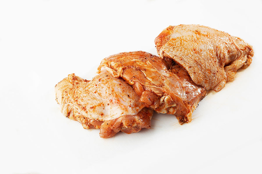 Poitrine de poulet de grain cuite marinée chipotle et érable