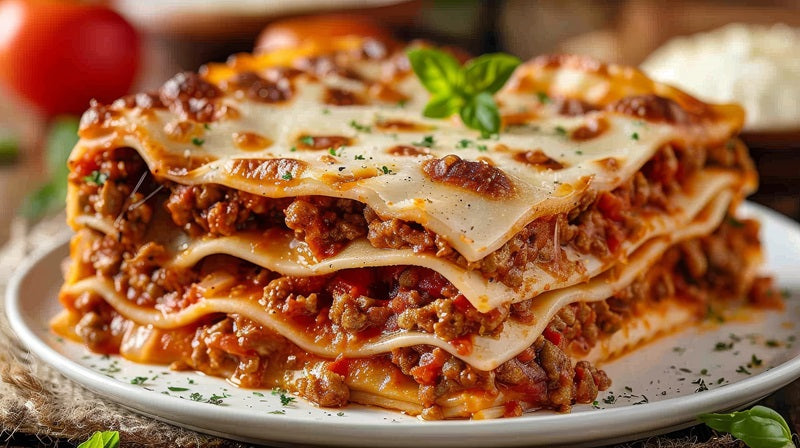 Meat lasagna