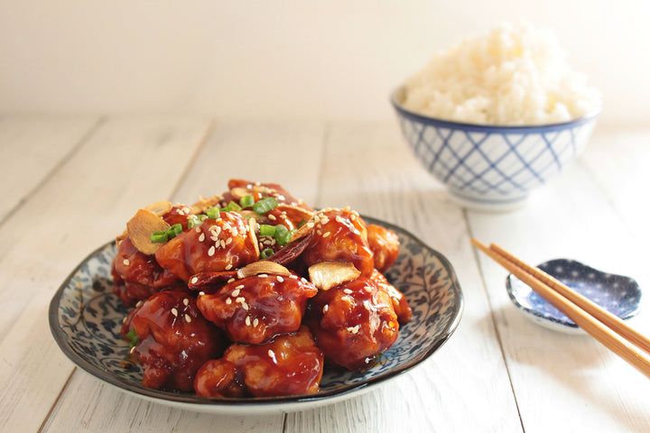 Poulet général Tao avec sauce